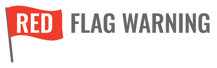 SCCFD Red Flag Warning Logo horizontal