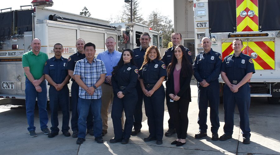 Group photo of support staff