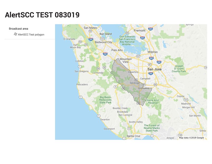 PR SCCFD AlertSCCTest