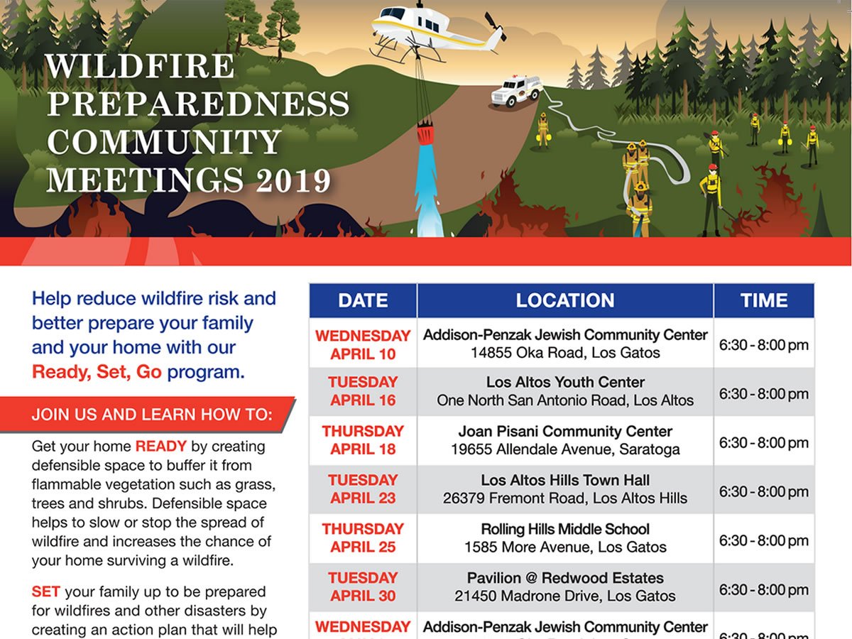 Wildfire Preparedness Community Meetings 2019