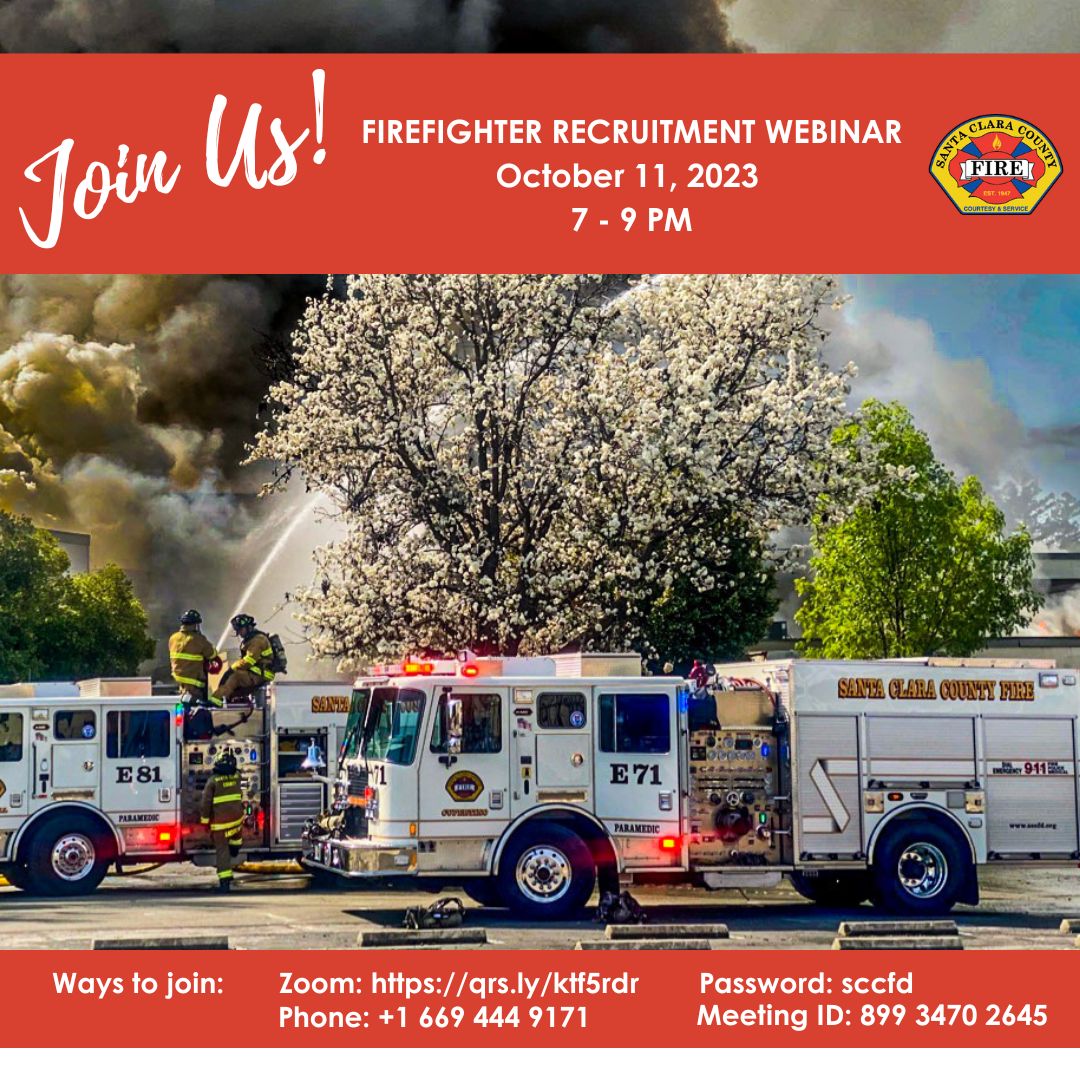 Firefighter Recruitment Webinar October 11, 2023